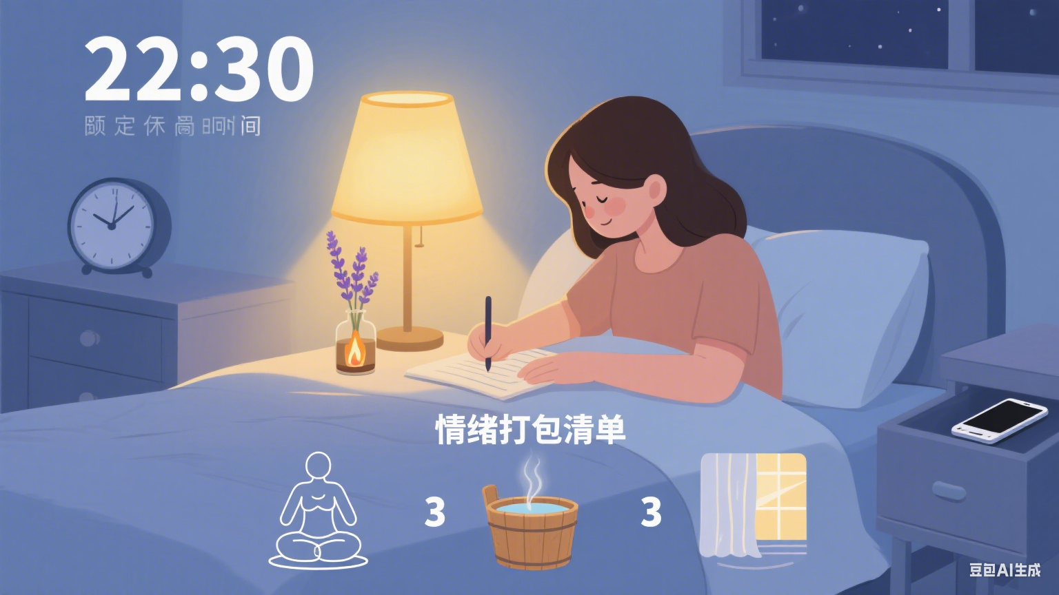 别让焦虑偷走睡眠:破解晚睡困局的实用指南(图1) 因小事生气的心理探讨 (5).png